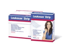 LEUKOSAN Patch Leukosan pour bandes de couture 3x75 mm, 10 pièces