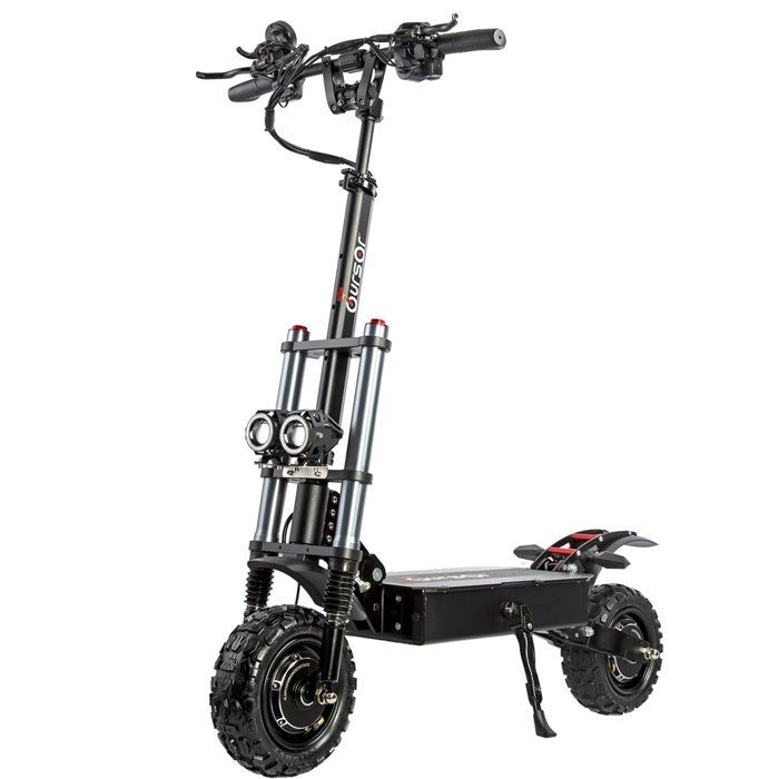 E5B Scooter électrique 3000W * 2 double moteur  60V 40AH 11 pouces pneus tout-terrain Scooter électrique tout-terrain