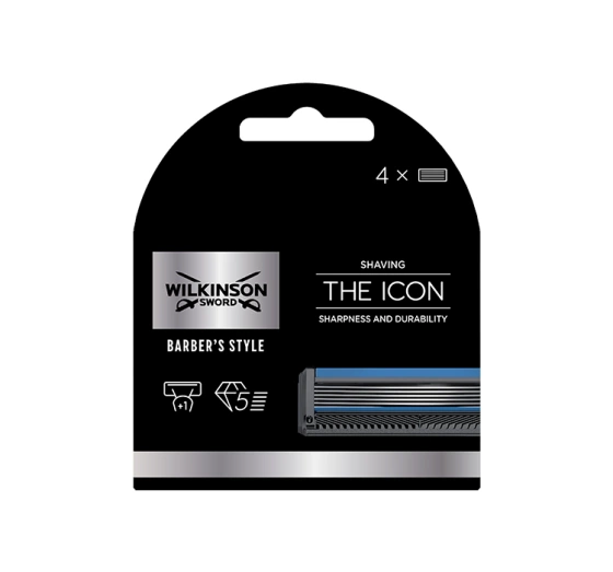 Wilkinson Sword The Icon wkłady do maszynki do golenia dla mężczyzn 4 sztuki