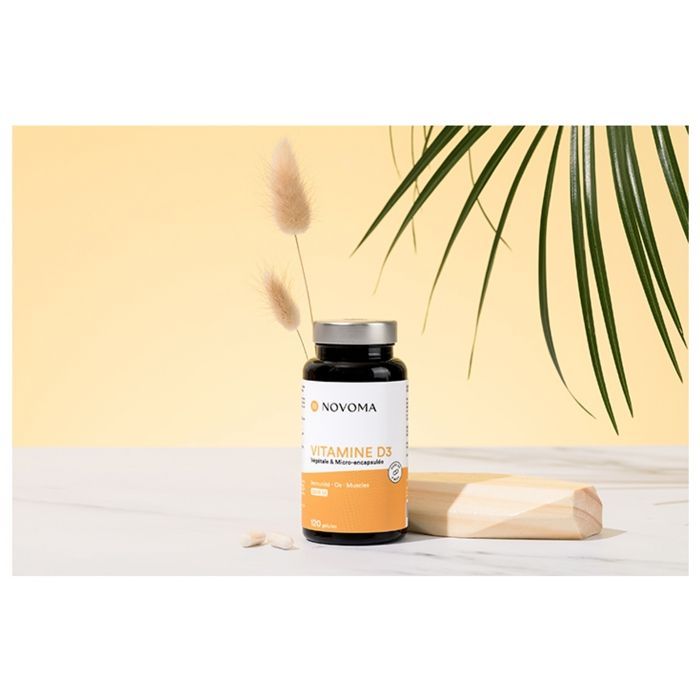 Novoma - Vitamina D3 1000 UI - 120 Cápsulas