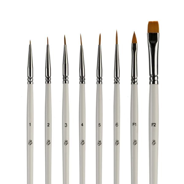 Glisten Cosmetics - Pennello per eyeliner 1 - Pennello