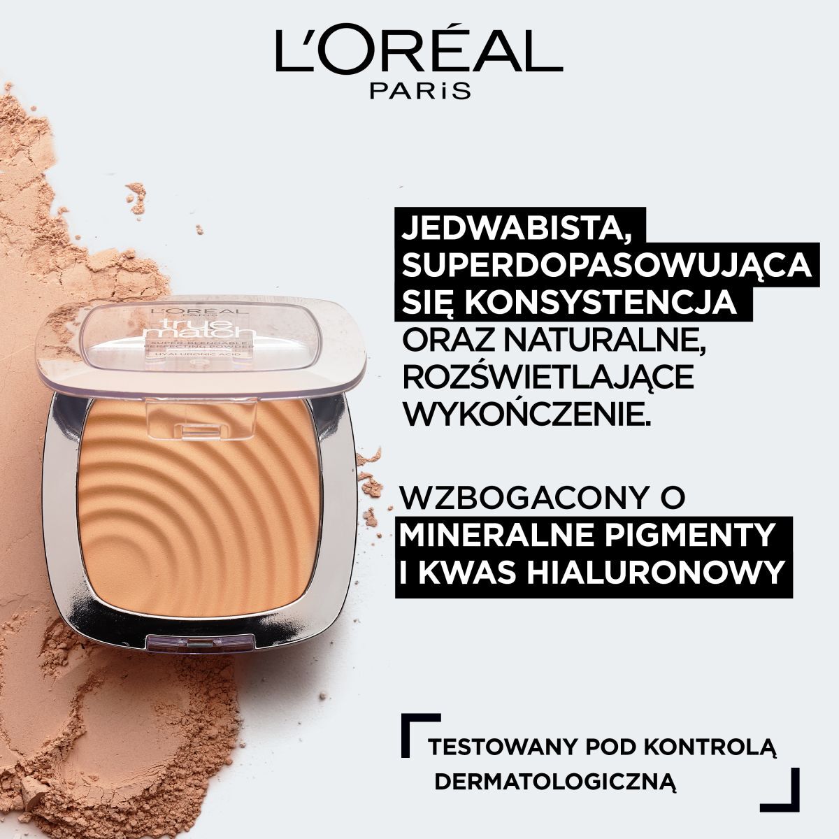 L'Oréal Paris Miel Dore N4 10g True Match Ansiktspuder