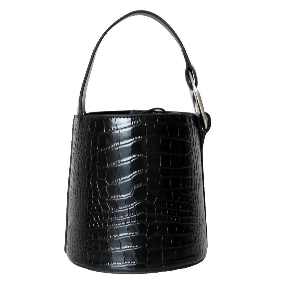 Sacs bandoulière seau de luxe en cuir de vachette véritable pour femmes, mini sacs fourre-tout tendance pour femmes