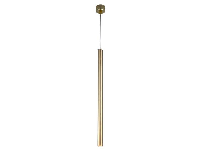 Lampa wisząca Lungo metalowa złota