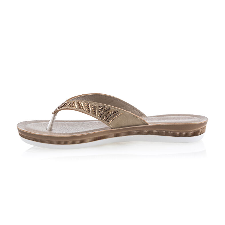 Bruine teensandalen voor dames