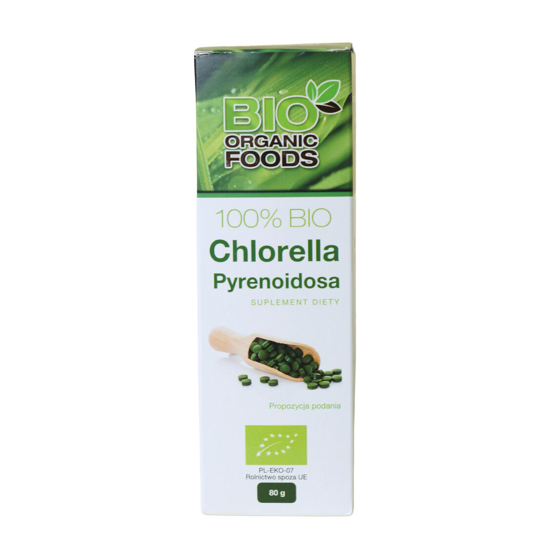 Bio organska hrana Chlorella Pyrenoidosa BIO 250 mg