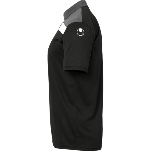  Camisa Pólo Offense 23 Preto/antracita/branco Uhlsport
