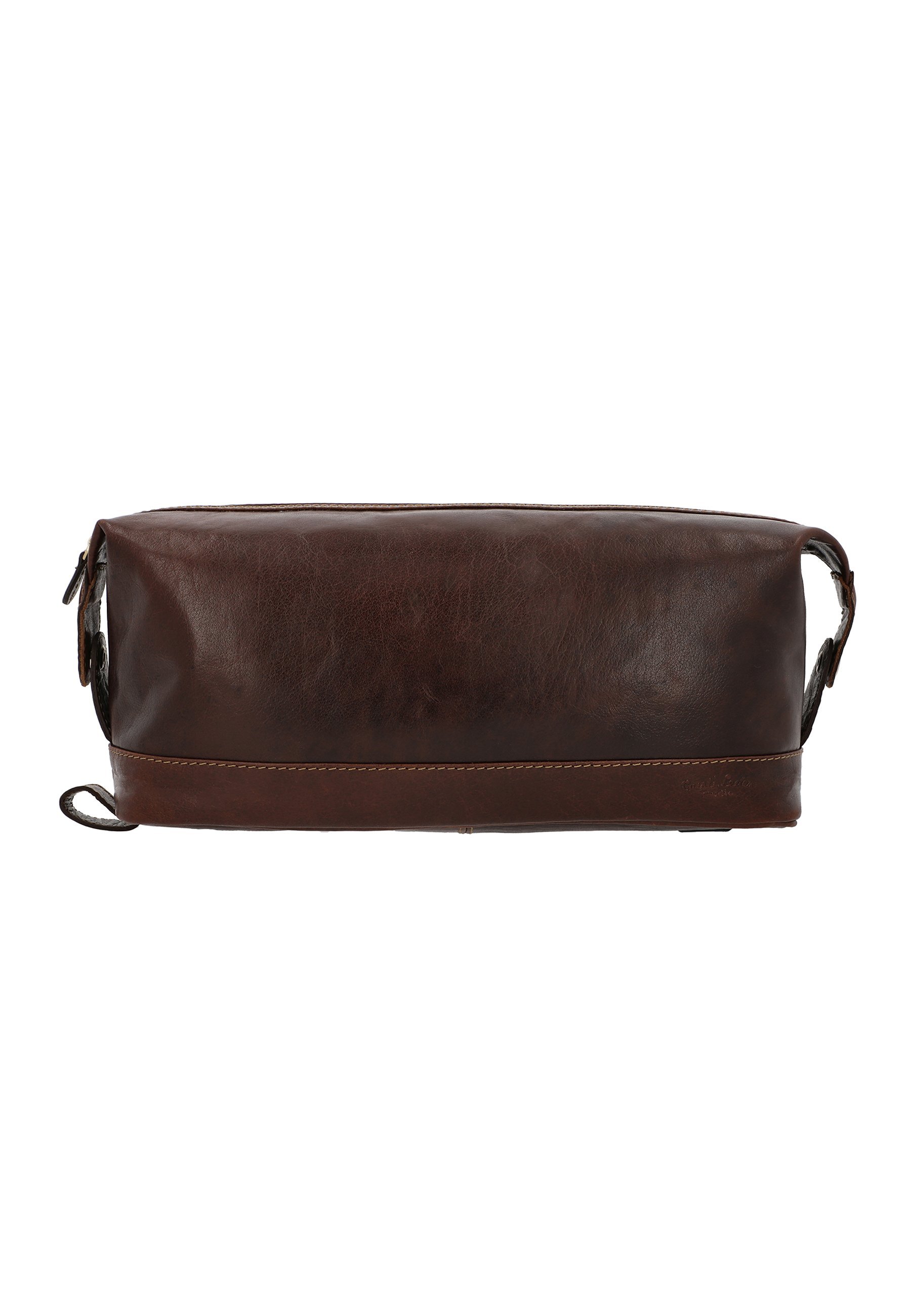 Gusti Leder ANIKA - Trousse de toilette - marron foncé