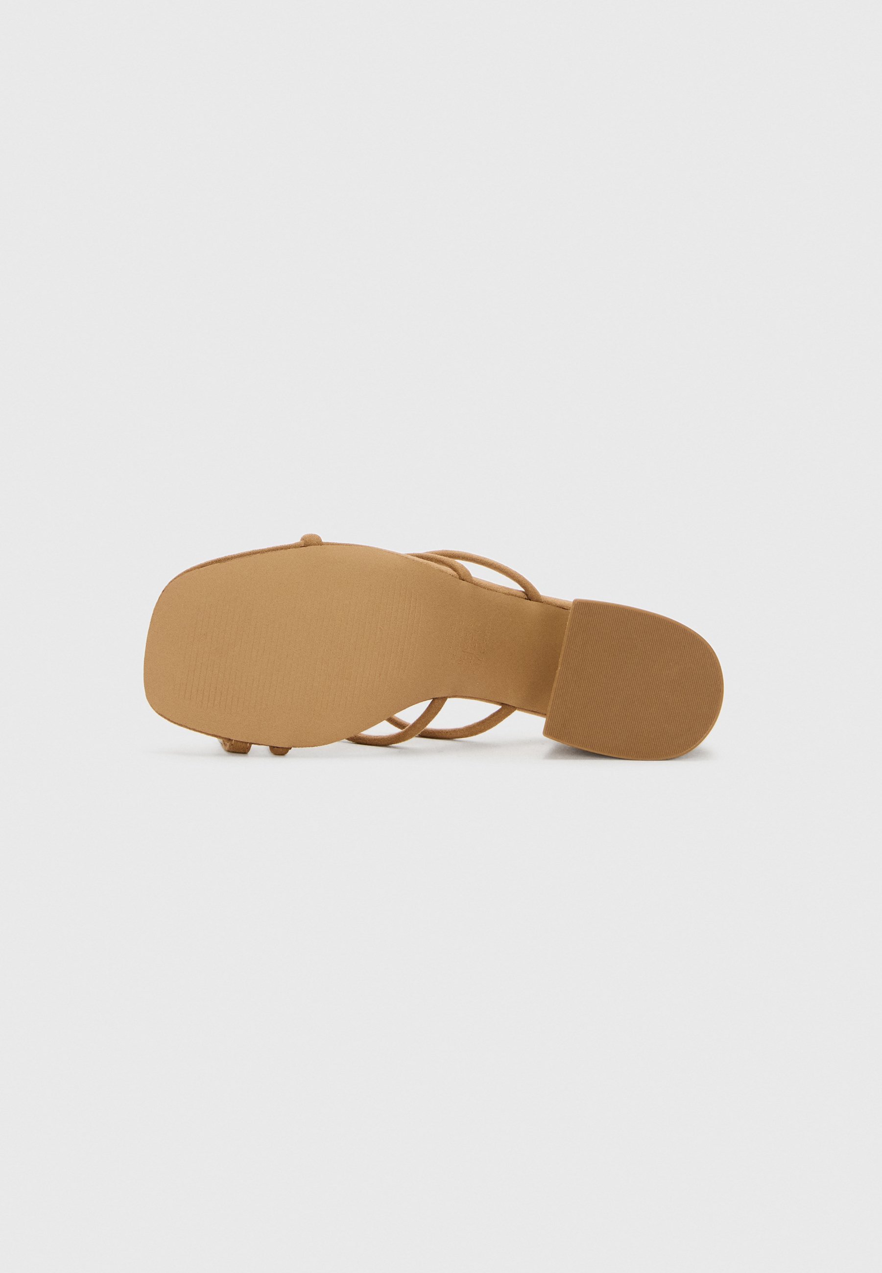 Chiamatela Primavera TULUMM - Ciabatte con tacco - beige medio