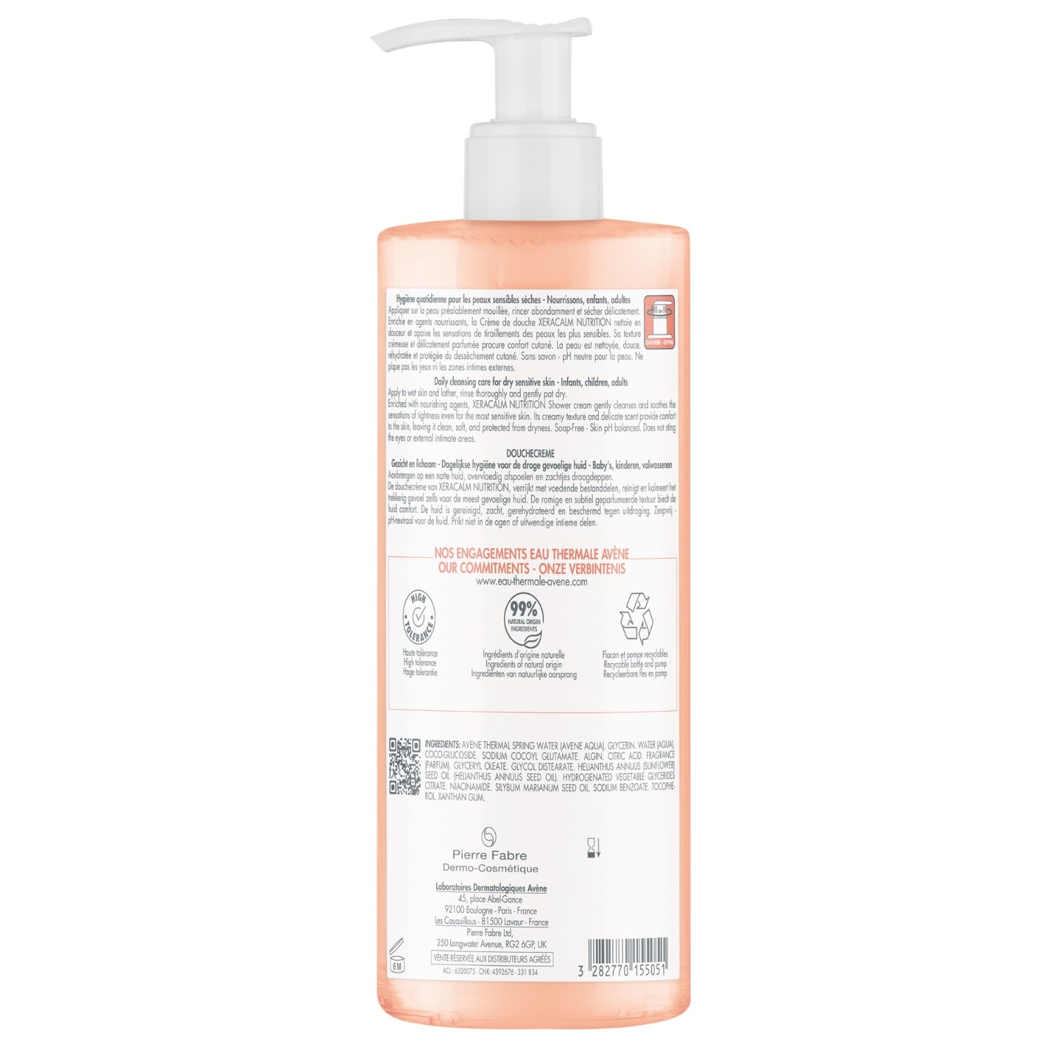 Avène gel za tuširanje za bebe XeraCalm hranjiva krema za tuširanje - 200 ml