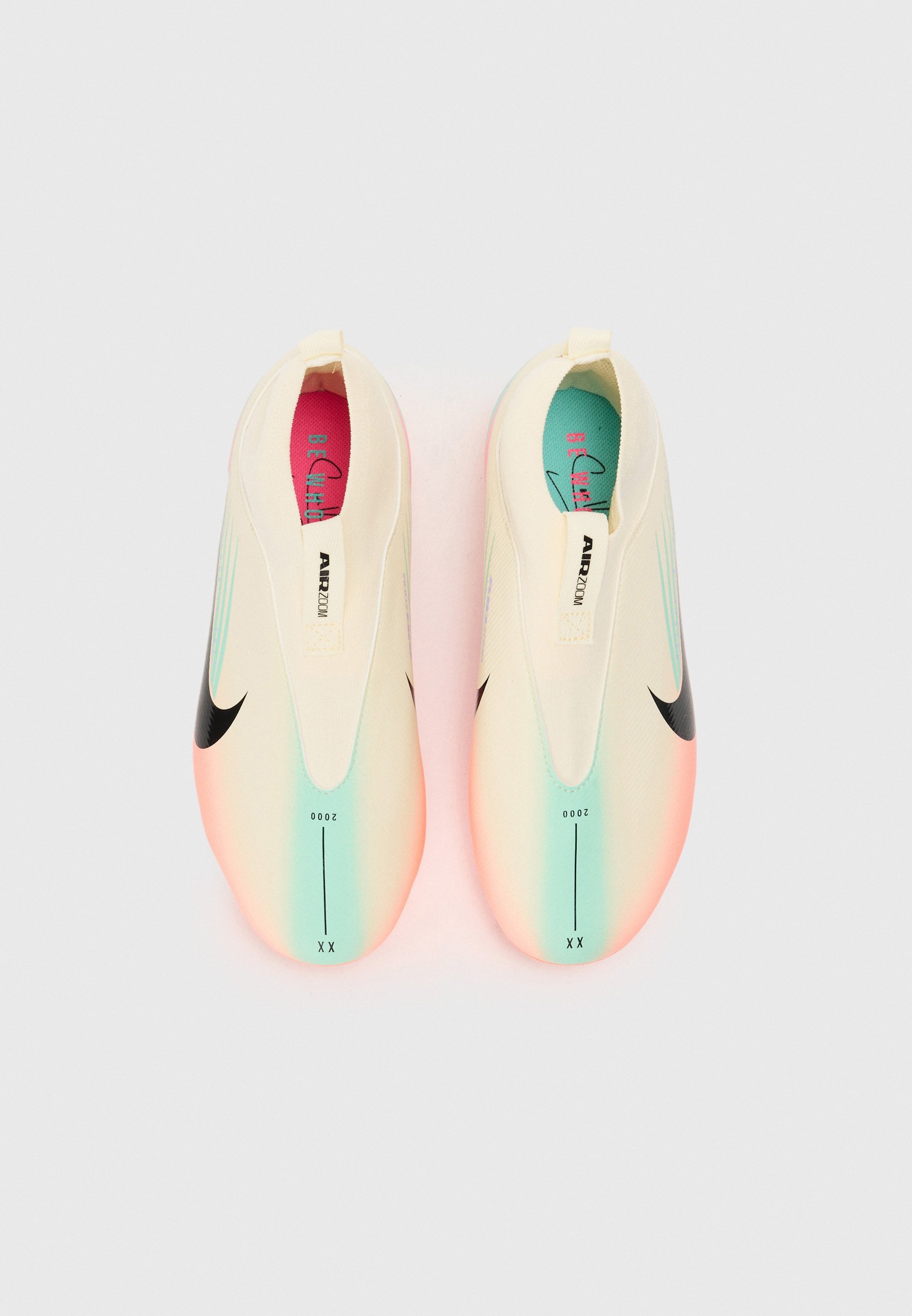 Nike Performance UNISEX - Voetbalschoenen voor stevige ondergrond - licht ivoor/zwart