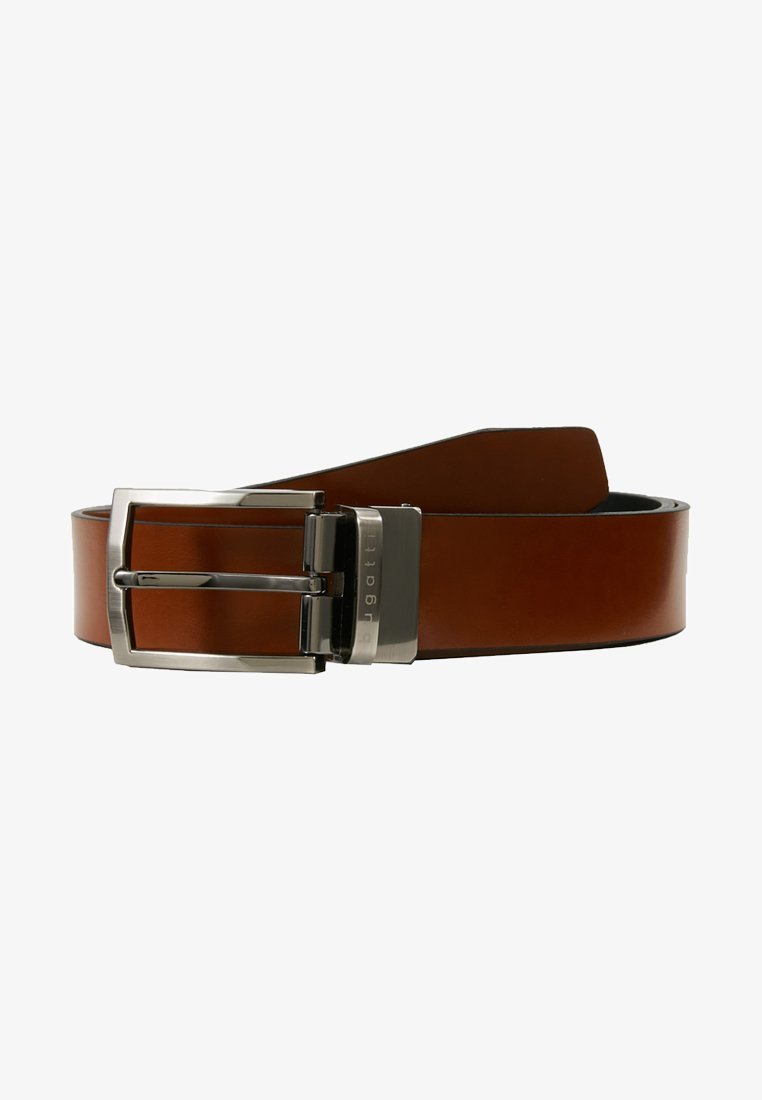 Bugatti REGULAR - Ceinture d'affaires - cognac/noir