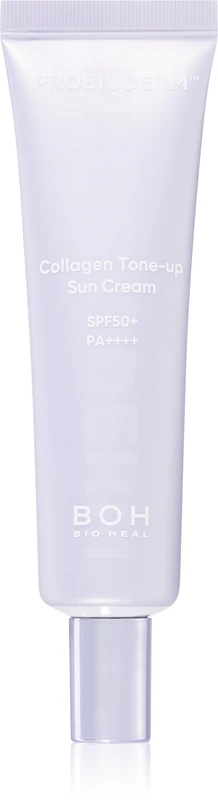 BIOHEAL BOH Probioderm Collagen Tone Up Sun Cream sejas saules aizsargkrēms ar kolagēnu