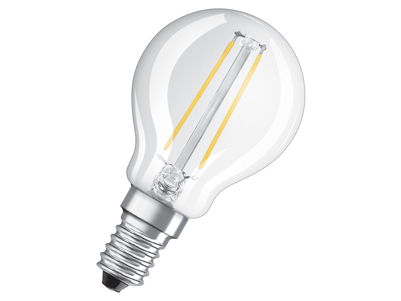 Żarówka LED E14 z ciepłą barwą światła