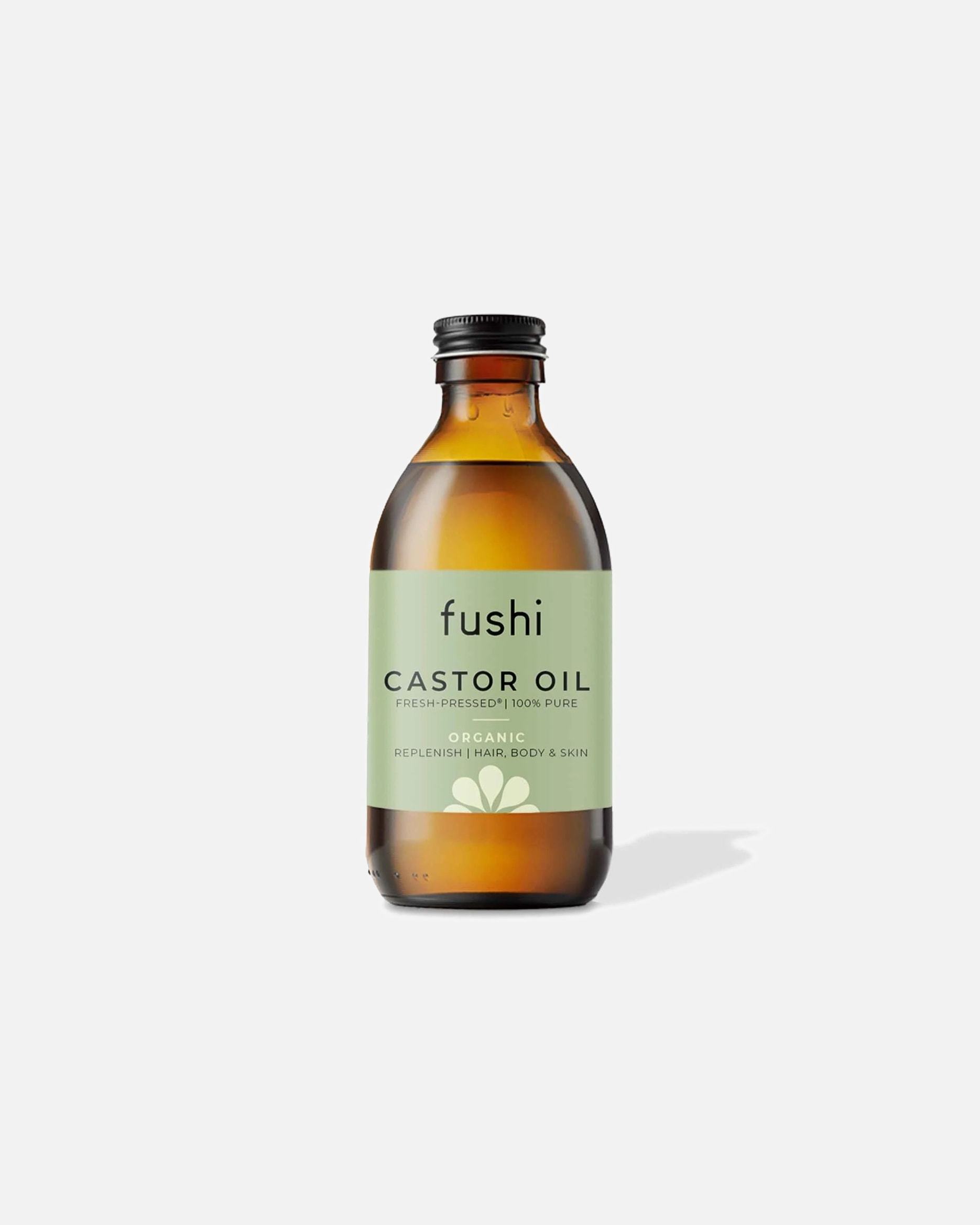 Fushi Organický ricínový olej na telo - 250 ml
