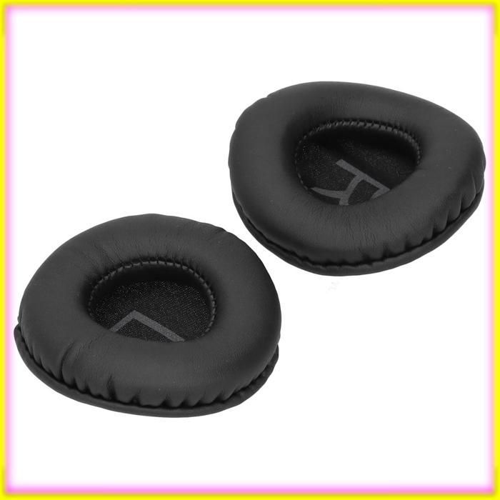 Almohadillas universales Keenso de 75 mm para auriculares - Almohada flexible de repuesto para AR y LR Characters, fácil de acoplar al sonido del proyector.