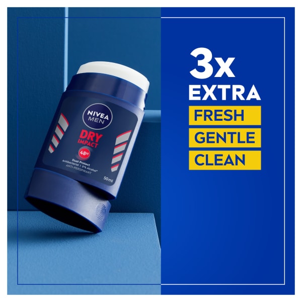 NIVEA MEN Dry Impact Anti-Transpirant-Stick 50 ml