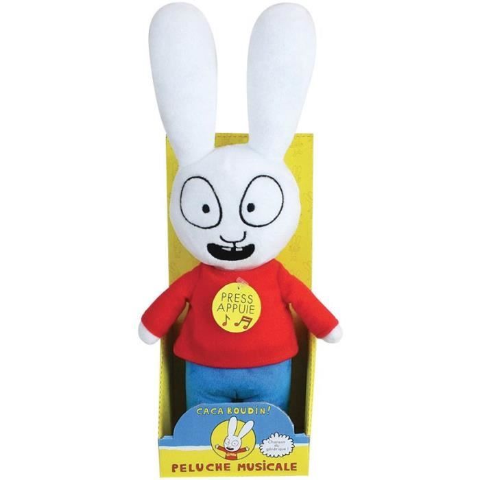 JEMINI Simon plush toy +/- 30 cm musical generic this this is Simon poop sausage