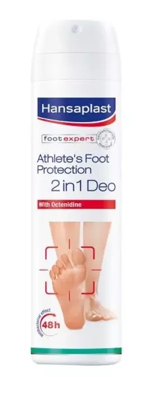 HANSAPLAST Desodorante Hansaplast contra el pie de atleta 150 ml 2 en 1