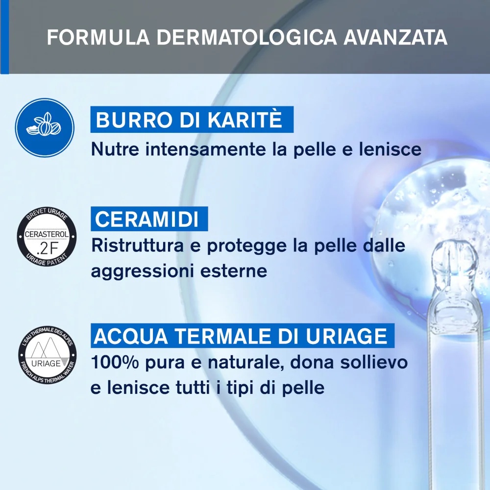 URIAGE Uriage Xèmose Syndet limpiador suave para piel seca 200 ml para piel atópica