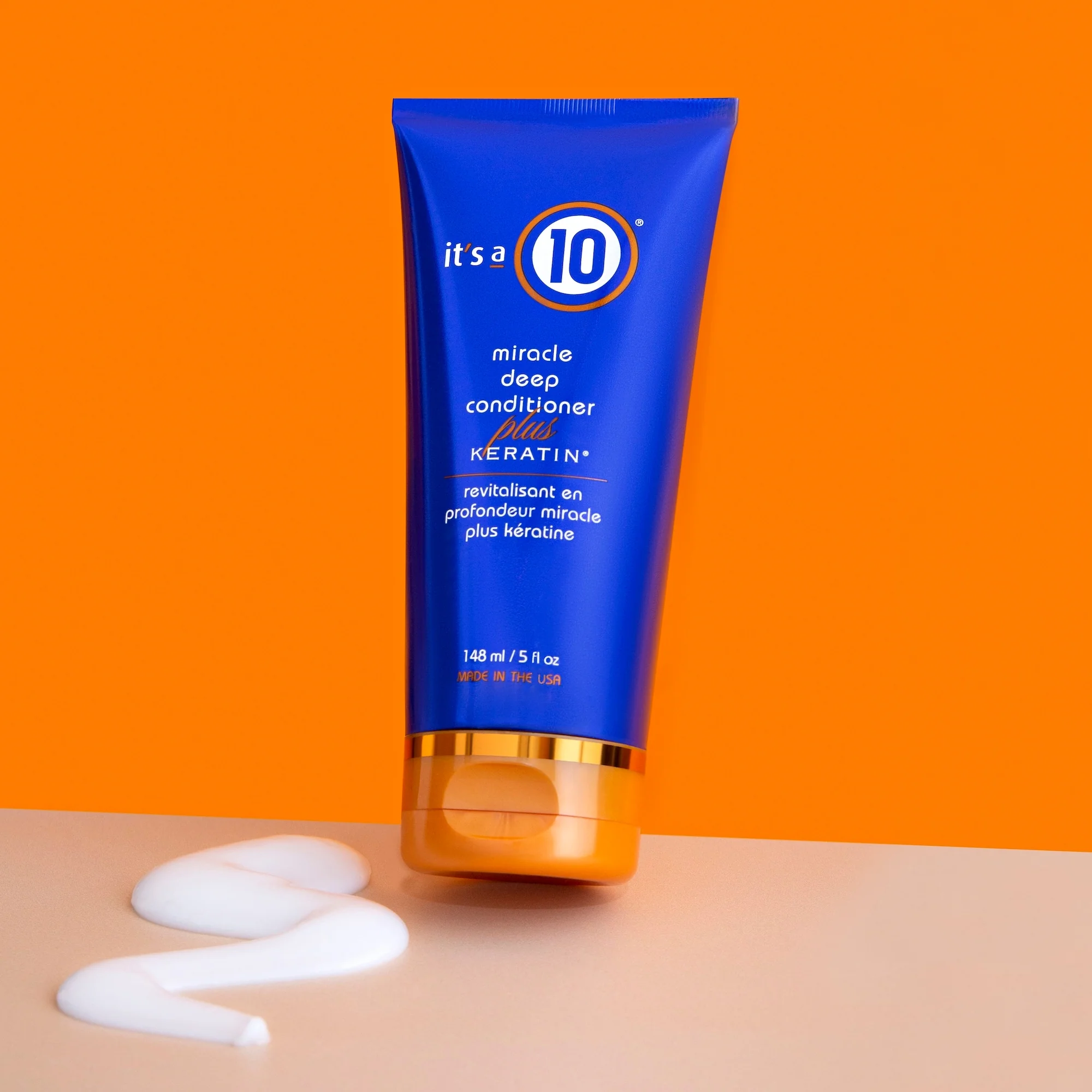 Keratin Collection Miracle Deep Conditioner Plus KERATIN - Balsamo Ricostruttivo Capelli, Balsamo Idratante Capelli