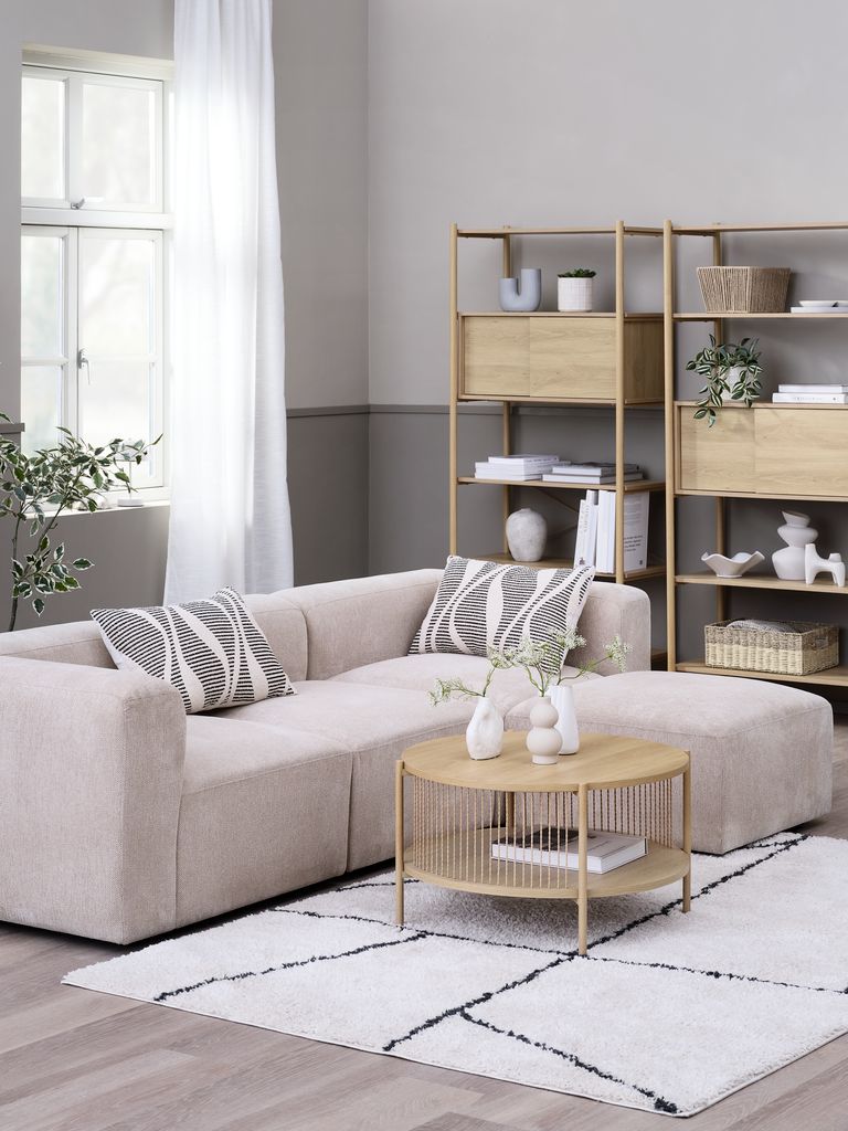 SKEJBY SKEJBY sofa modul, ležaljka/puf od pješčane tkanine