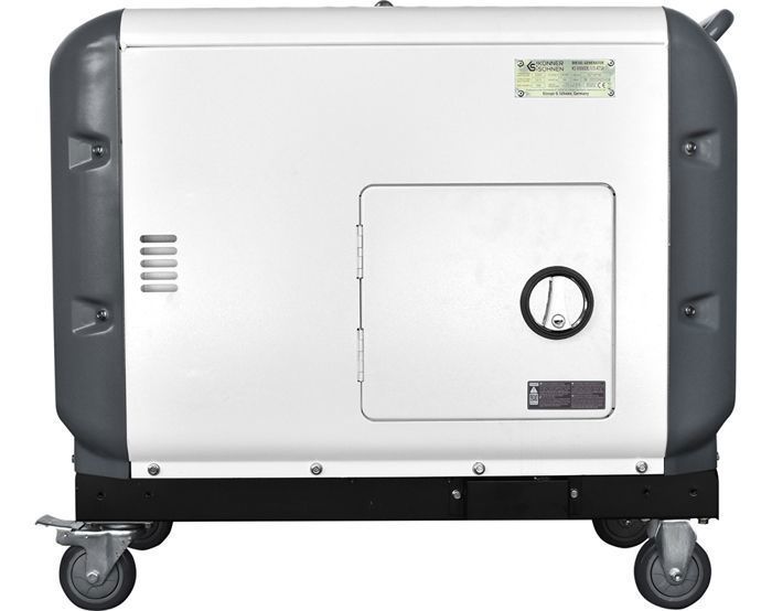 Grupo electrógeno diésel Könner & Söhnen 230/400 V 7,5 kW / 6,5 kW KS 9300DE-1/3 ATSR