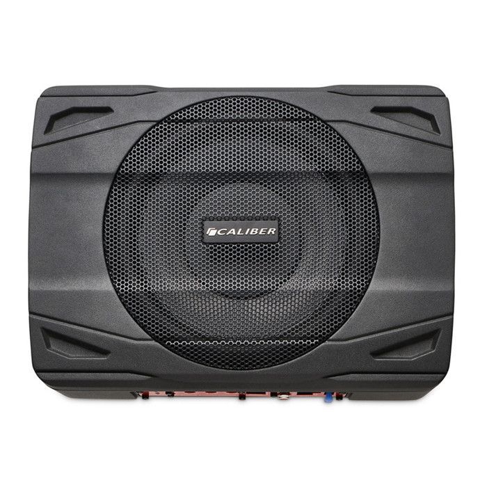 Caisson de basse sous le siège - Caliber BC121US - 50 - 150 Hz 100W RMS 500W Max 290 x 210 x 72 mm Noir