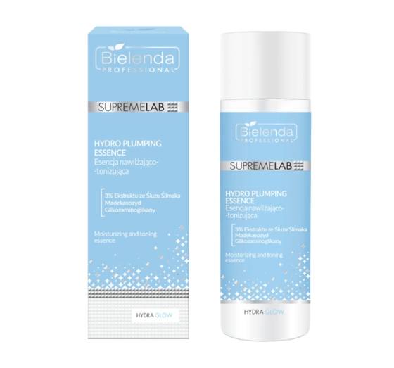 Bielenda Professional Supremelab Hydra Glow nawilżająco-tonizująca esencja do twarzy 200 ml