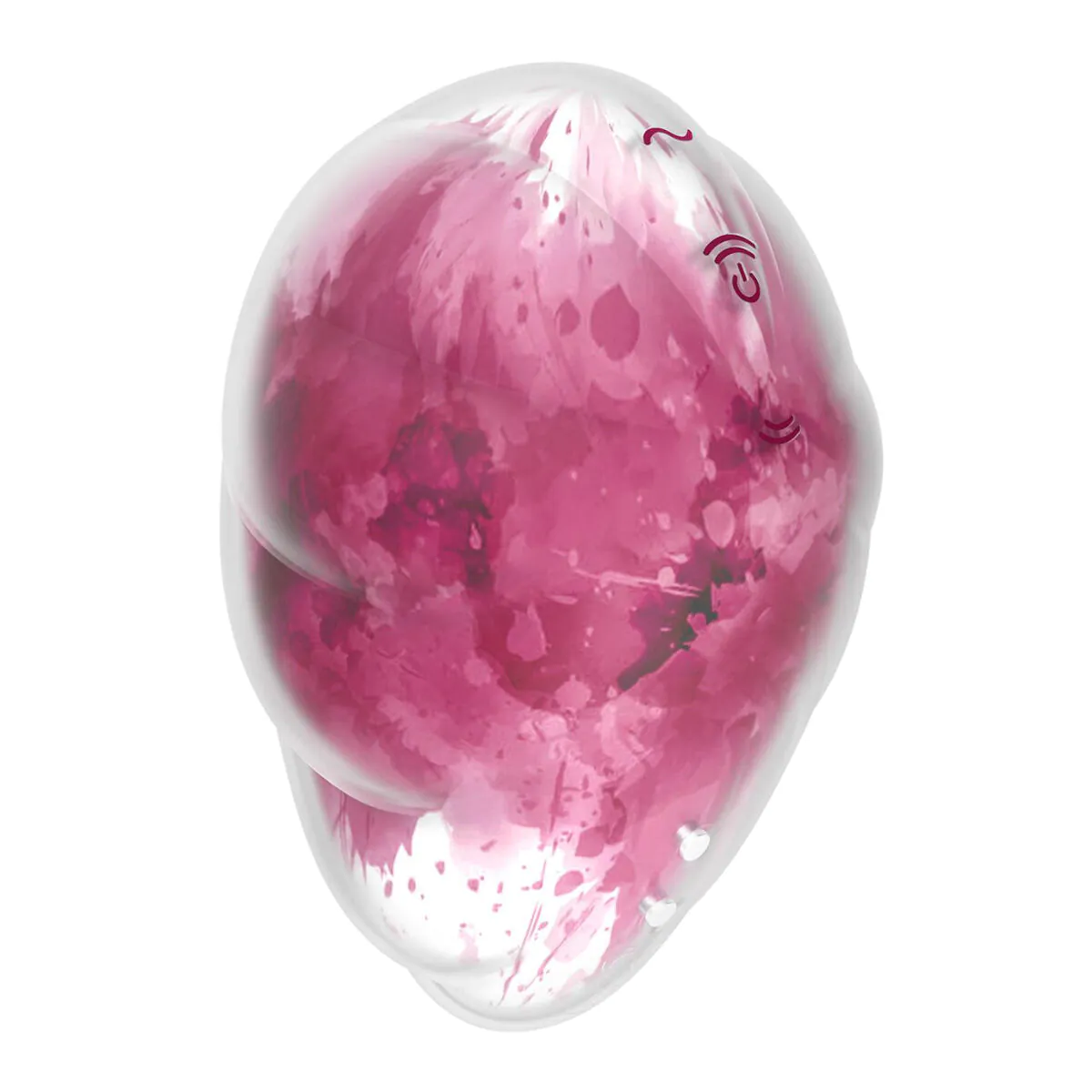 Satisfyer Cloud Dancer Red - masażer łechtaczki 1szt.
