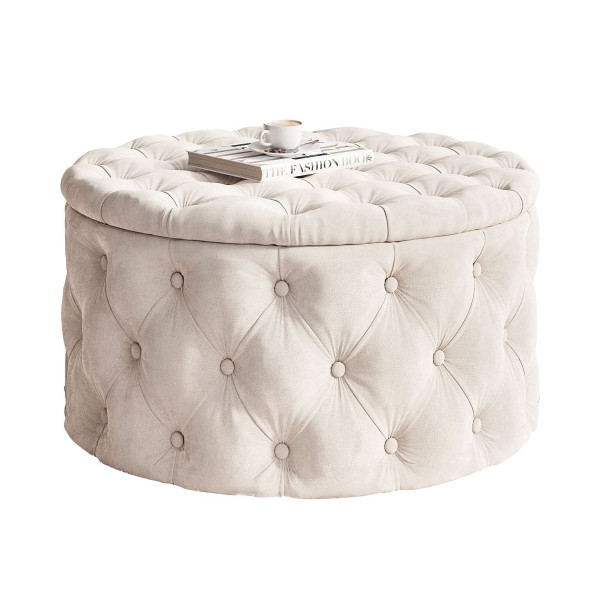 Pufa CHESTERFIELD z pojemnikiem Jasmine 20