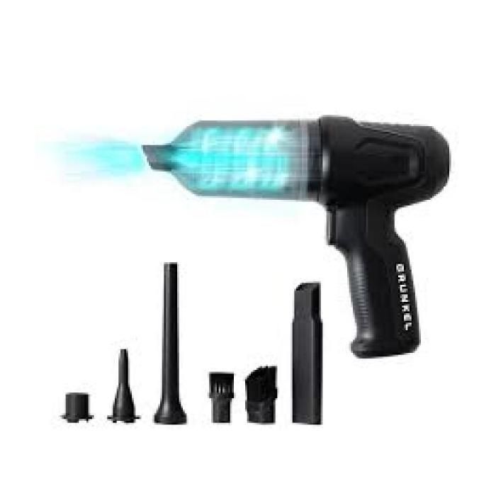 Car vacuum cleaner - GRUNKEL - Carforce2 - Black - Electric - 2-year warranty