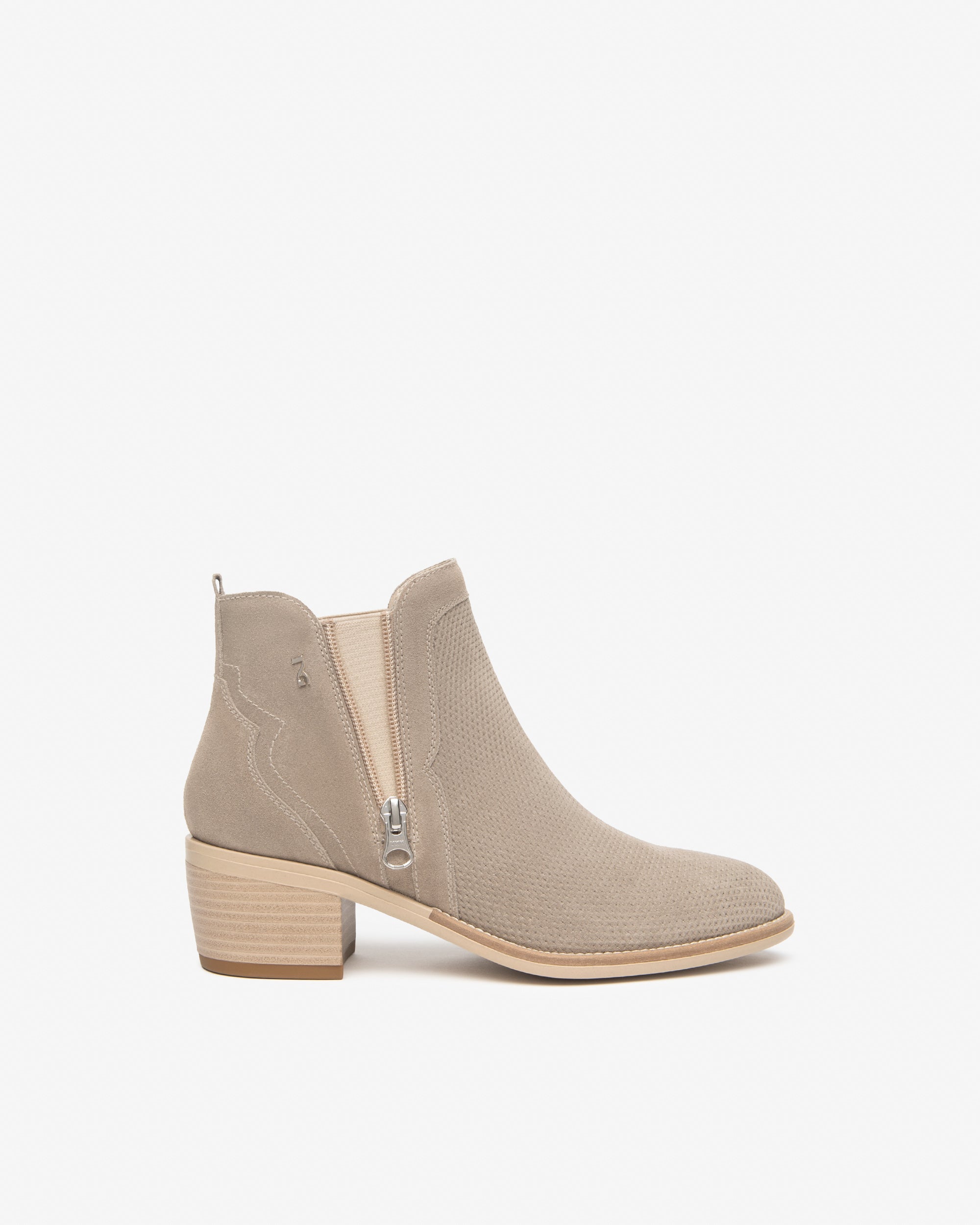  Damen-Wildlederstiefeletten