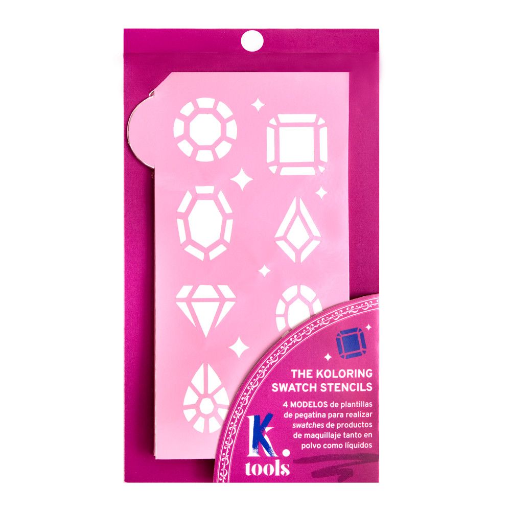 So F*cking Royal The Koloring Swatch Stencils Set šablona za višekratnu upotrebu Šminka za specijalne efekte i karakterizaciju