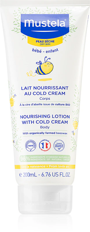 Mustela Bébé Soin leite corporal com creme frio
