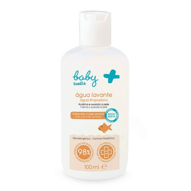 Baby Wells Vauvan puhdistusvesi herkälle iholle Matka 100ml