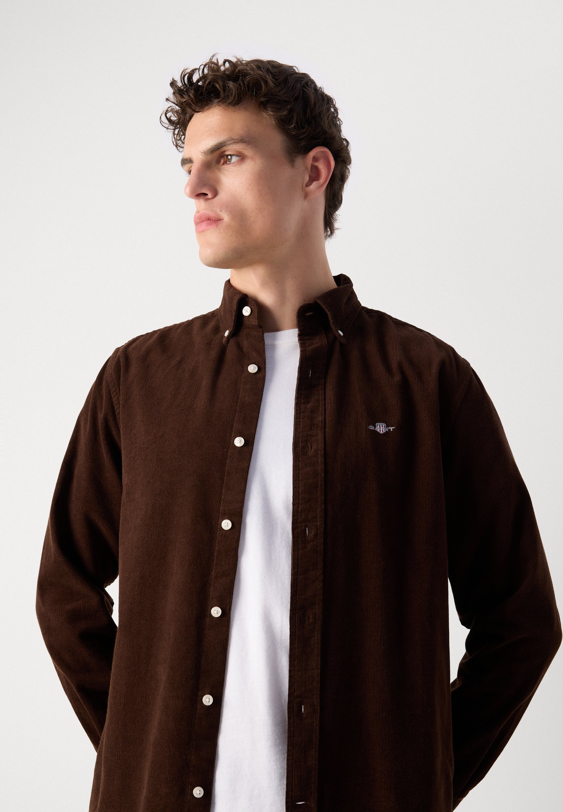 REG GANT - Chemise - marron foncé