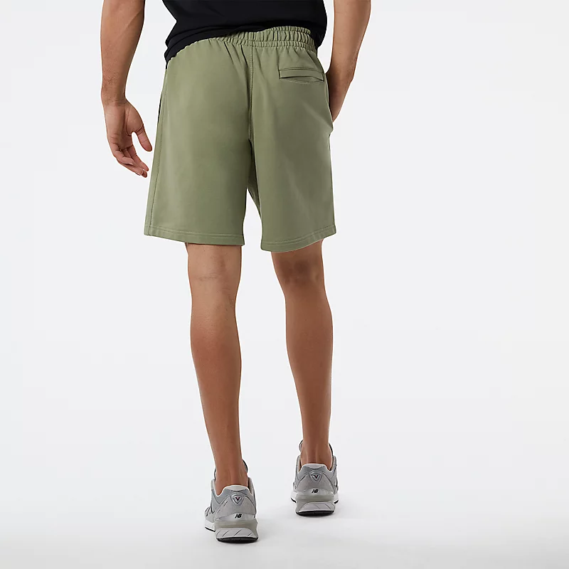 Męskie spodenki sportowe NB Athletics Nature State – OLIVE LEAF