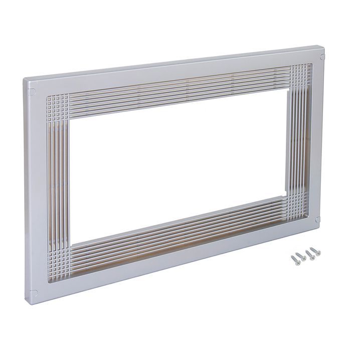 Emuca Cadre micro-ondes, 600, Peint en aluminium, Plastique