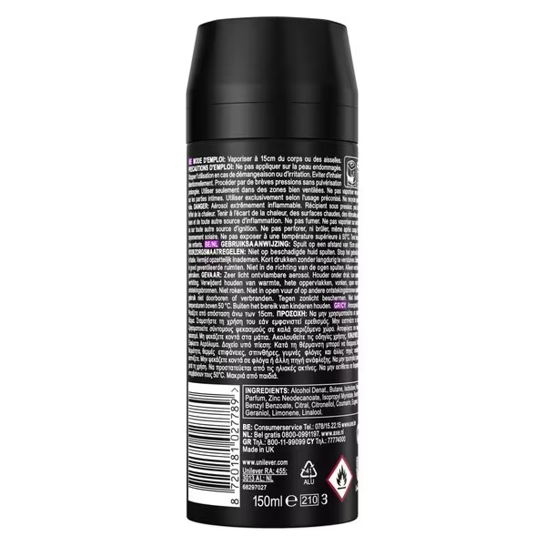 Axe Marine дезодоранс и спреј за тело<br>150ml