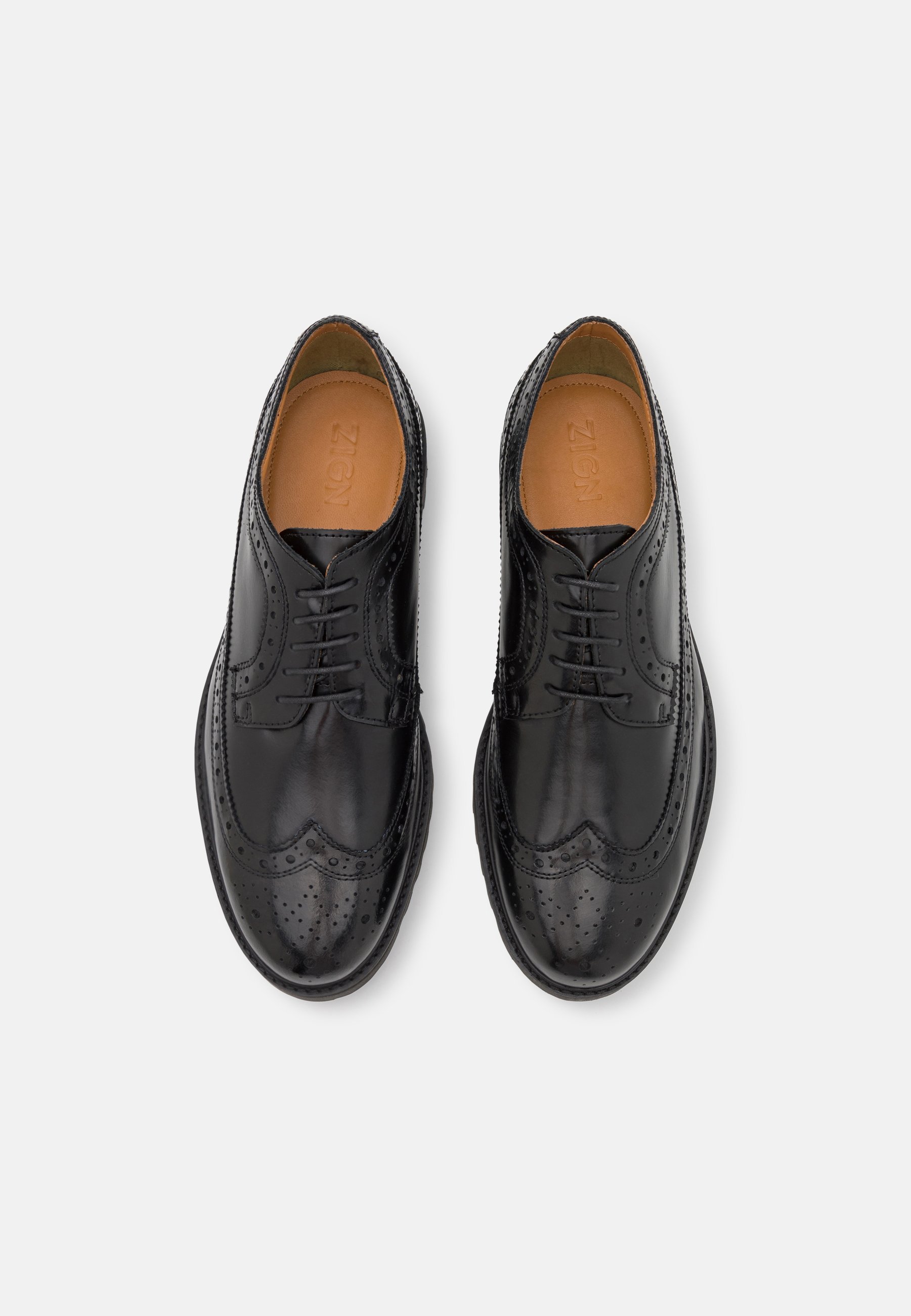 Zign UNISEX - Scarpe stringate - nere