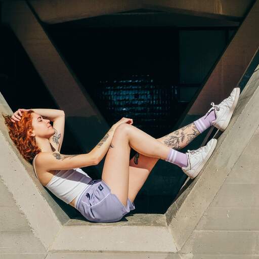 Calcetines American Socks  Violet Ankle High