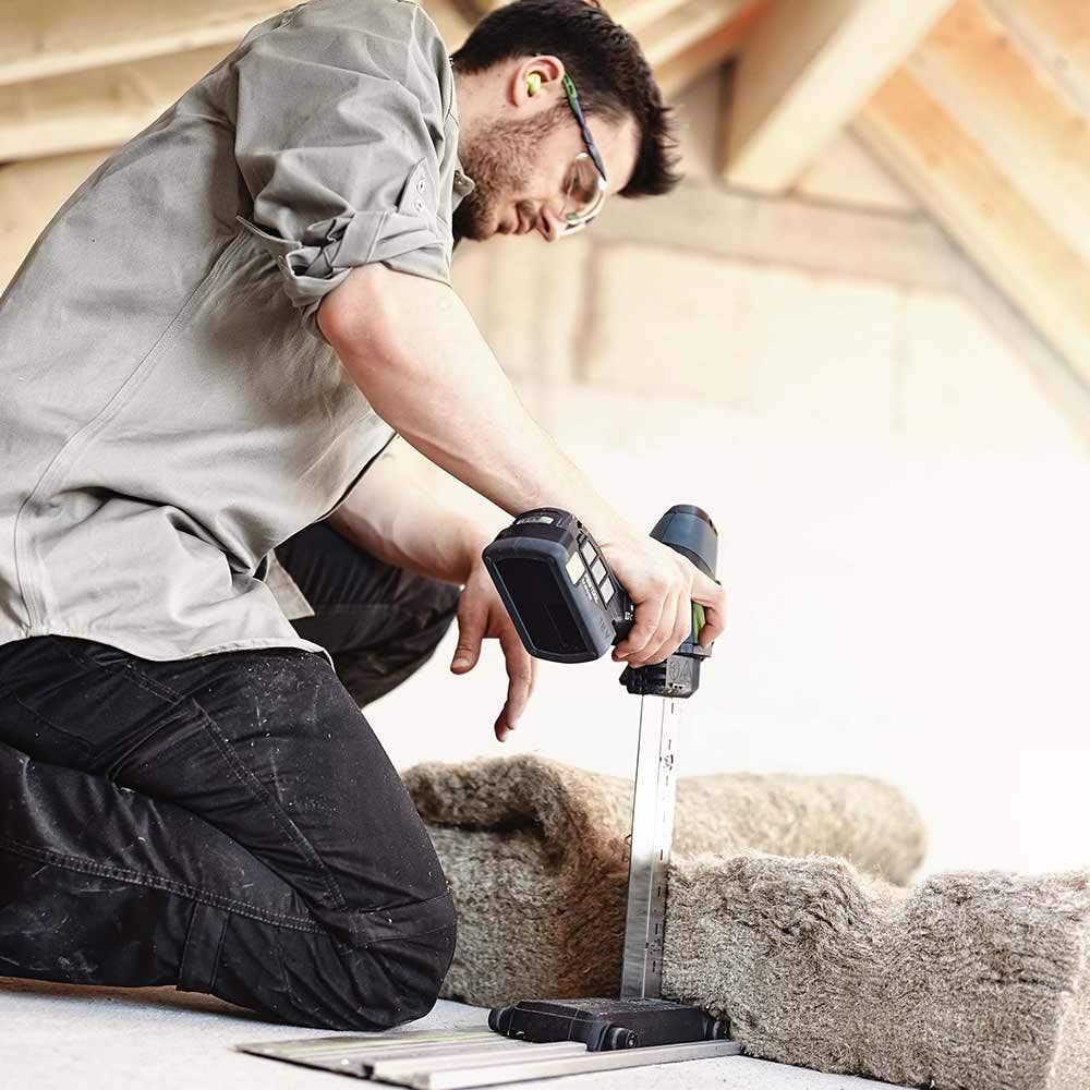 Ferăstrău circular izolator FESTOOL 18 V 240 mm ISC 240 1 x 5,2 Ah în set Systainer 577128