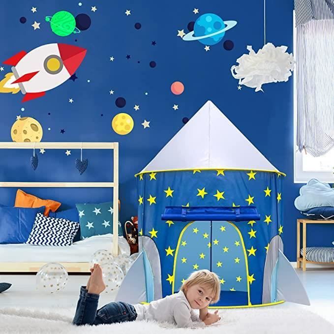 Tente pour Enfant - AMOUNE - Cabane Intérieure - Portable - Sac de Transport - Mixte