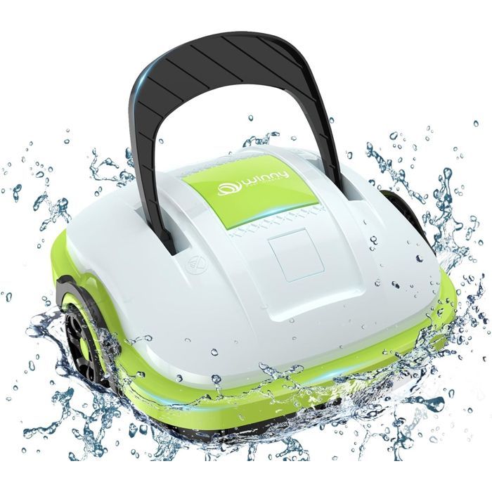 Robot de Piscine Sans Fil Osprey 200, Nettoyage Automatique 50 min, Filtration 180 microns, Batterie Rechargeable, Compatible...