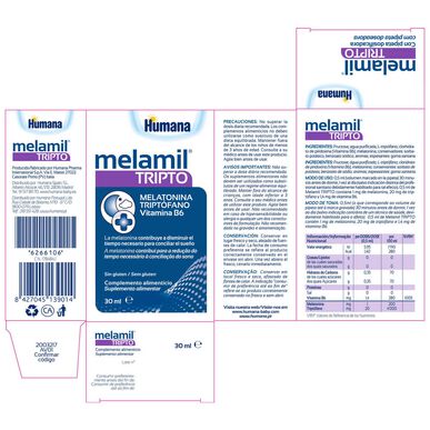 Melamil Melamil Tripto Melatonin 30 ml 30 ml