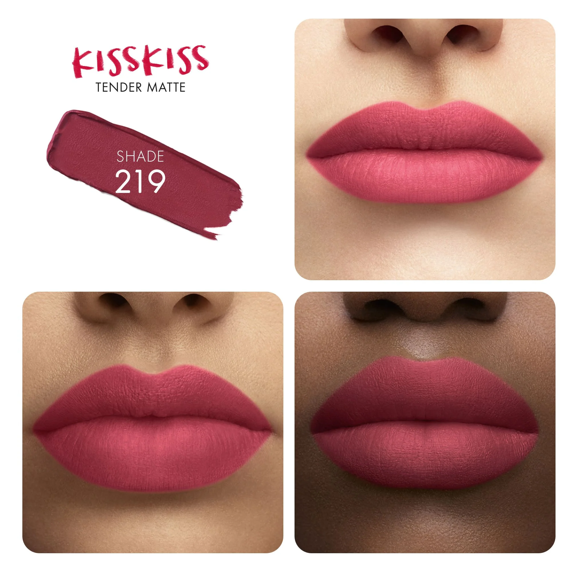Labbra KissKiss Tender Matte - Rossetto mat, Rossetto