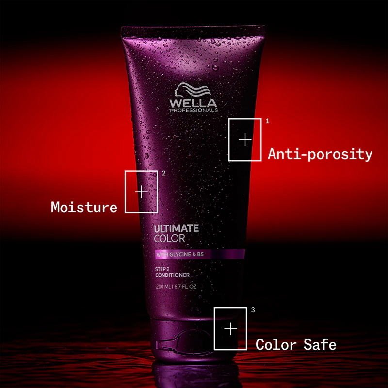 Hydratačný kondicionér Wella Professionals Ultimate Color Conditioner pre farbené a melírované vlasy