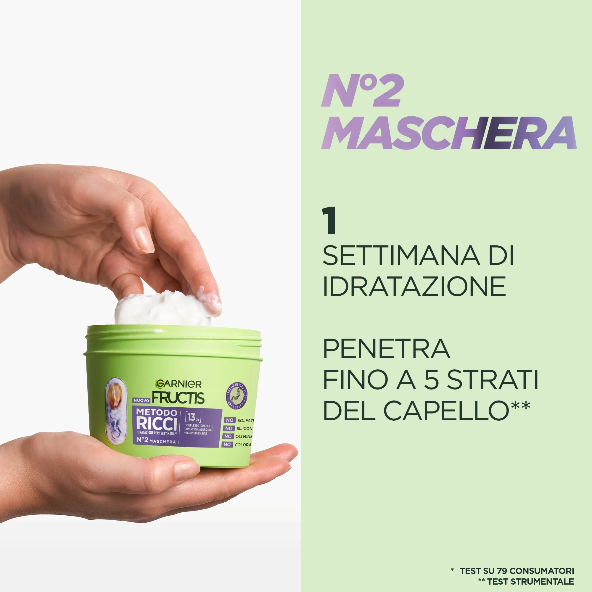 Fructis Fructis Metodo Ricci Maschera - Maschera Ricci Definiti Capelli
