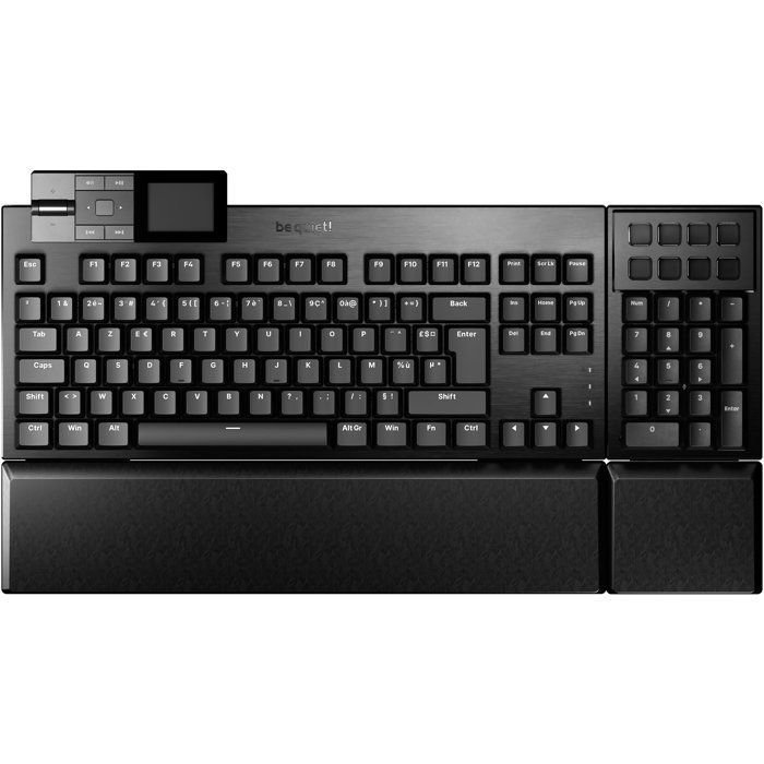 Clavier mécanique gamer - Silent Linear - BE QUIET! - Dark Mount - FR ISO - ARGB